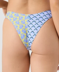 Roxy Women's Printed Skimpy Coverage Hipster Swim Bottoms