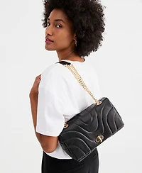 I.n.c. International Concepts Soft Ajae Wave Quilt Crossbody Handbag, Macy's Exclusive