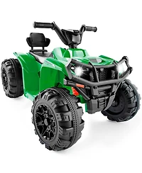 Best Choice Products 12V Kids Ride-On Atv Quad w/ Bluetooth, 2.4mph Max, Treaded Tires, Led Lights, Radio