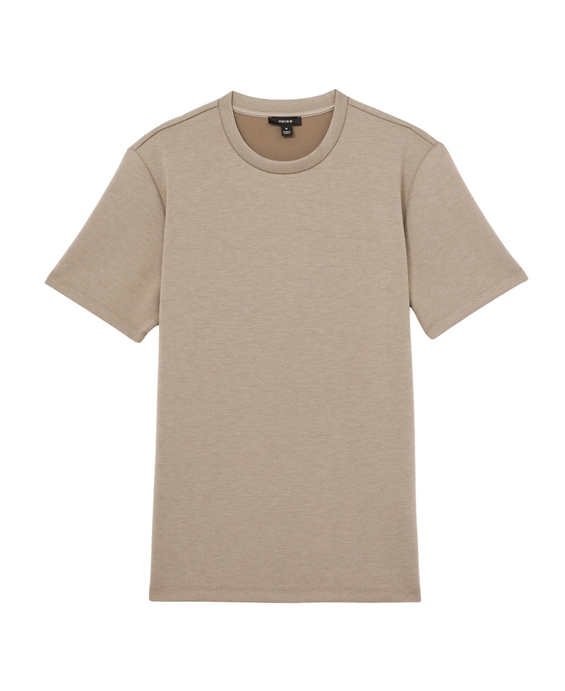 Reiss Men's Premium-Interlock Modern-Fit T-Shirt