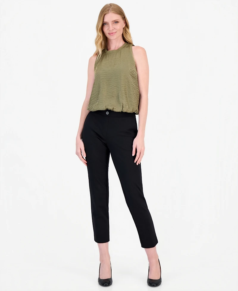 Nautica Women's Sleeveless Wave Bubble Top