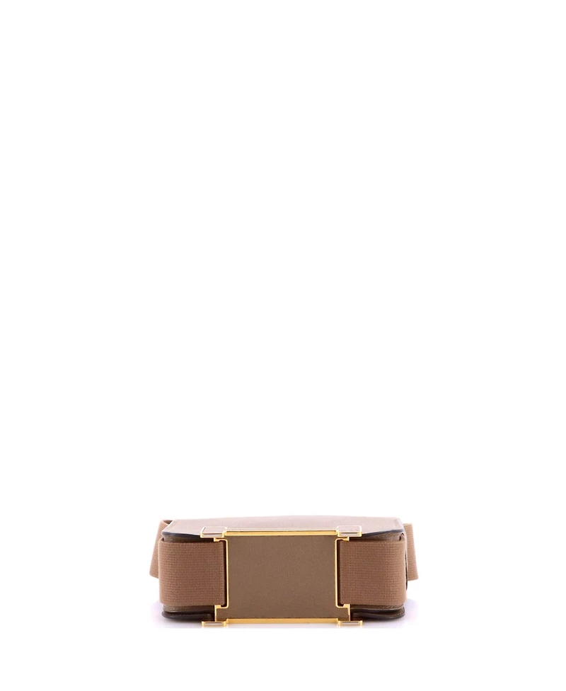 Pre-Owned HERMES Geta Bag Chevre Mysore