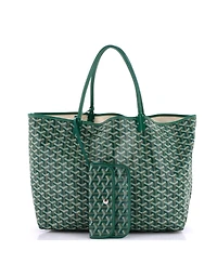 Pre-Owned Goyard Gm Saint Louis Tote Claire Voie Coated Canvas