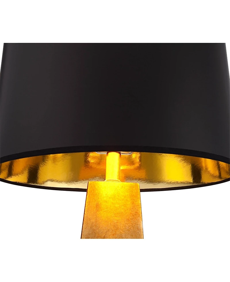 Possini Euro Design Modern Table Lamp 26" High with Usb Dimmer Bedroom Living Room House Home Bedside Nightstand
