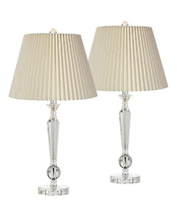 Vienna Full Spectrum Jolie Traditional Table Lamps for Bedroom Living Room Nightstand