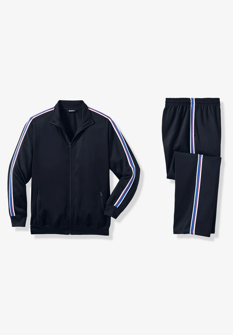 KingSize Big & Tall Full-Zip Fleece Tracksuit