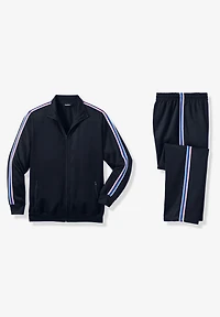 KingSize Big & Tall Full-Zip Fleece Tracksuit