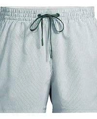 Lands' End Men's 5" Seersucker Volley with Hydroliner Swim Trunk