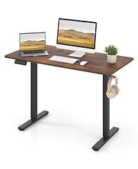 Sugift Ergonomic Electric Standing Desk with 3 Memory Settings for Home Office