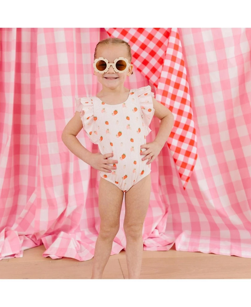 Sweet Wink Little Girls Berry Cute Bathing Suit