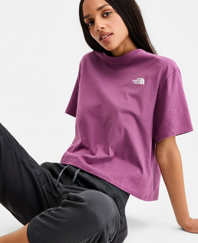 The North Face Women's Evolution Simple Dome Cropped T-Shirt