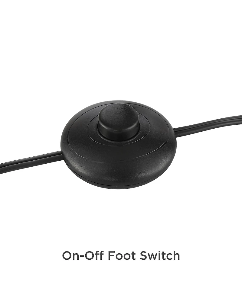 Franklin Iron Works Rustic Farmhouse Arc Floor Lamp with Usb Charging Port 66 1/2" Tall