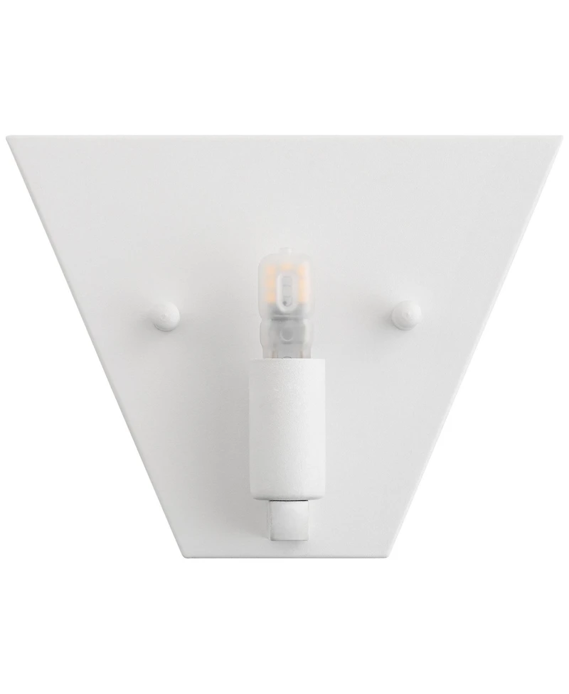 360 Lighting Misty 6 1/4" High Leaf Led Wall Sconce