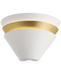 360 Lighting Misty 6 1/4" High Leaf Led Wall Sconce