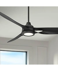 Casa Vieja 54" Mystere Matte Indoor/Outdoor Led Ceiling Fan