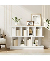 gaomon 8-Cube Open Storage Organizer Bookshelf with 10 Removable Back Panels