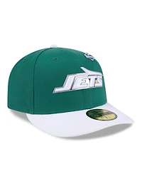 New Era Men's Green/White York Jets 2026 Nfl Draft Pre-Curved 59FIFTY Fitted Hat