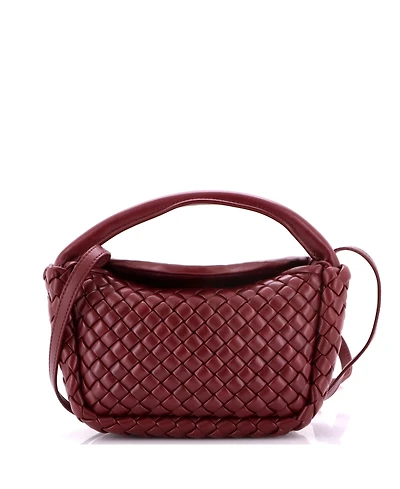 Pre-Owned Bottega Veneta Small Cobble Top Handle Bag Padded Intrecciato Leather