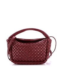 Pre-Owned Bottega Veneta Small Cobble Top Handle Bag Padded Intrecciato Leather