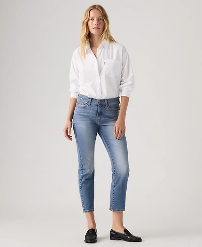 Levi's Women's Classic Mid-Rise Ankle Straight-Leg Jeans