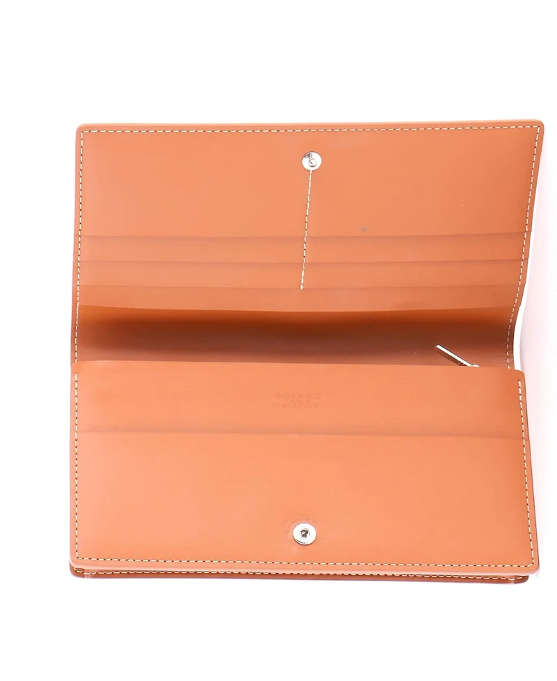 Pre-Owned Goyard Long Richelieu Wallet Coated Canvas