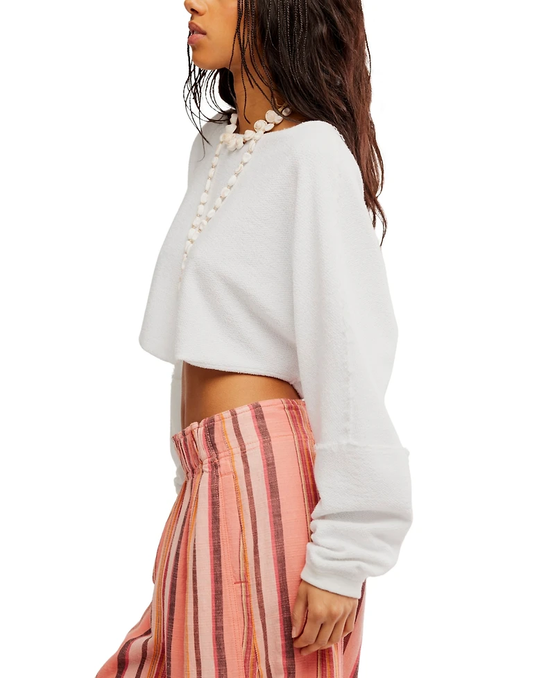 Free People Women's To The East Long-Sleeve Sweater