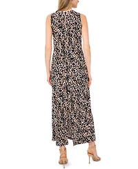 Vince Camuto Women's Crewneck Sleeveless Maxi Dress