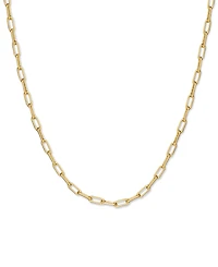 Ana Luisa Laura Gold-Plated Slim Link Chain Necklace