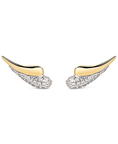 Ana Luisa Lowen Gold-Plated Statement Earrings