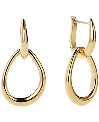 Ana Luisa Sage Gold-Plated Drop Earrings