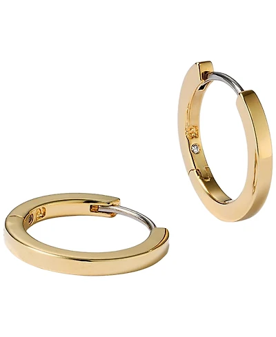 Ana Luisa Gold-Plated Huggie Hoop Earrings
