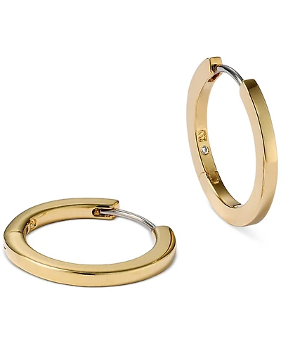 Ana Luisa Gold-Plated Huggie Medium Hoop Earrings
