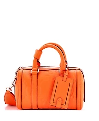 Pre-Owned Gucci Mini Duffle Bag Jumbo Gg Embossed Leather