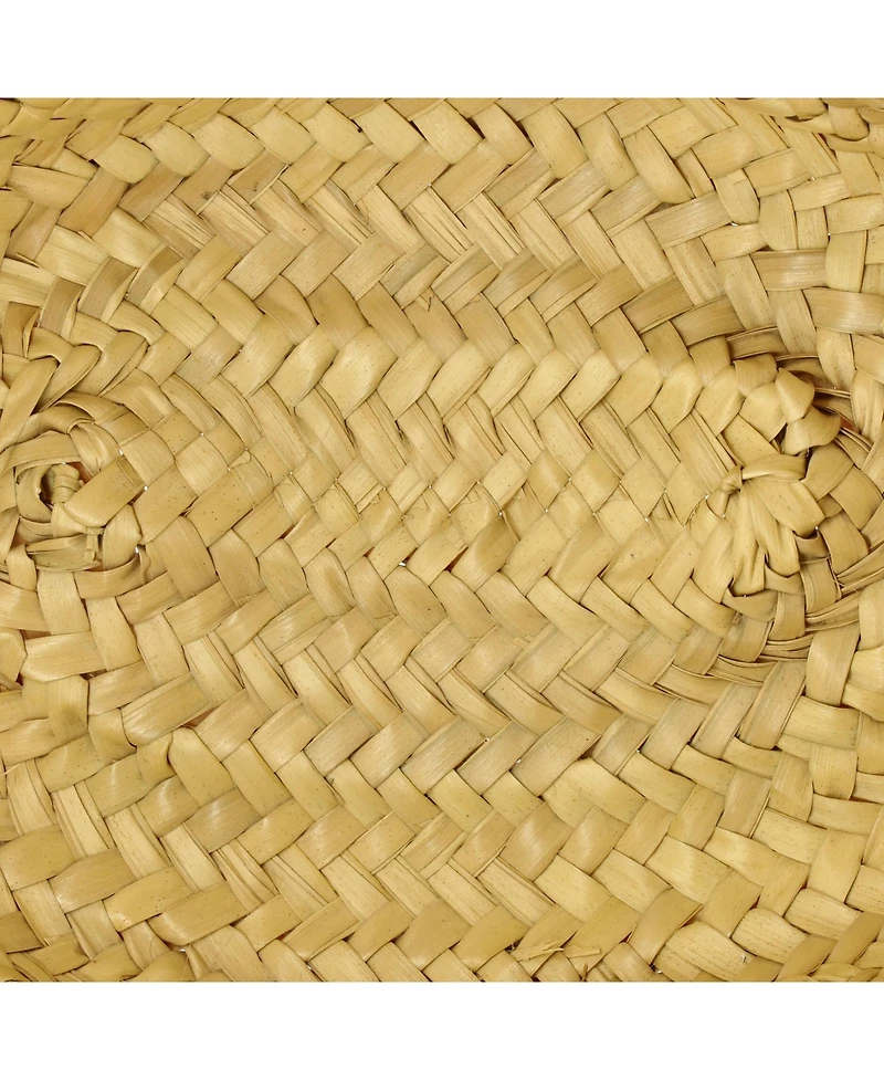 Pre-Owned Celine Teen Classic Panier Basket Tote Raffia and Leather