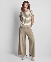 Dkny Jeans Petite Short-Sleeve Crew Neck T-Shirt