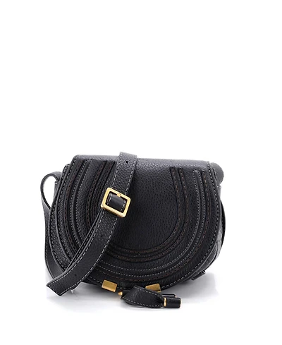 Pre-Owned Chloe Small Marcie Crossbody Bag Leather