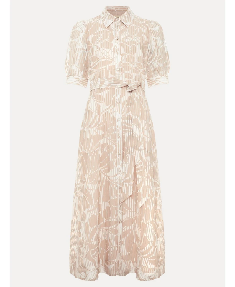 Phase Eight Women's Delphine Belted Midi Shirt Dress