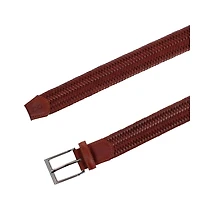 Trafalgar Men's Andres Classic Leather Stretch Dress Belt