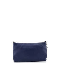 Pre-Owned Prada Mini Flat Zip Crossbody Bag Vitello Daino