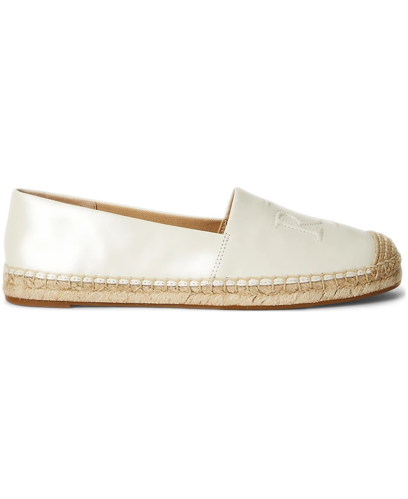 Lauren Ralph Women's Cameryn Nappa Espadrilles Flats