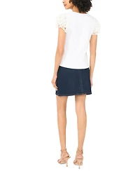 Vince Camuto Women's Crewneck Blouse