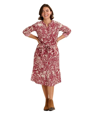 Brakeburn Women's Alise Midi Shirt Dress