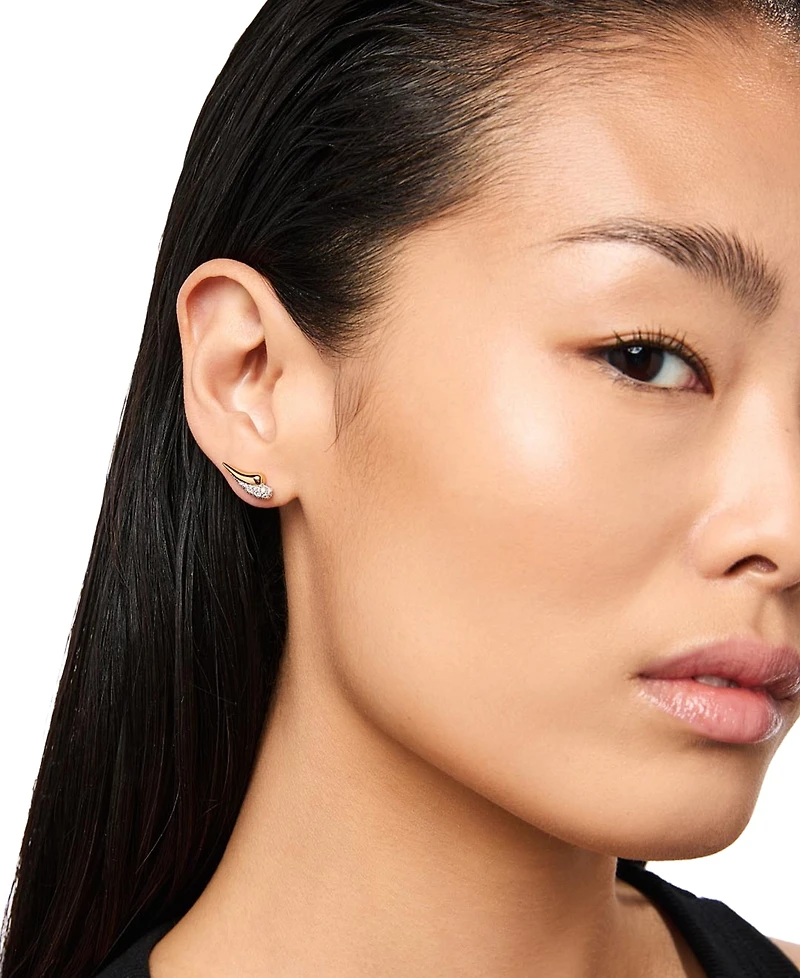 Ana Luisa Lowen Gold-Plated Statement Earrings