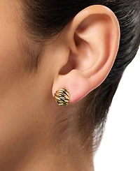 Ana Luisa Colton Mini Gold-Plated Statement Earrings