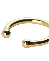 Ana Luisa Gold-Plated Simple Cuff Earrings