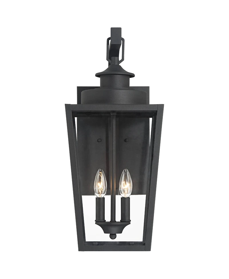 Possini Euro Design Ackerly Textured Light Outdoor Wall Light