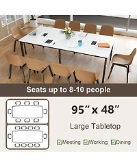 Gouun Conference Room Table Large Meeting Table