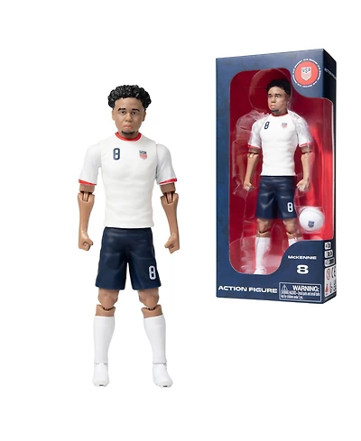 Banbo Toys Sockers Usmnt Weston McKennie 8" Collectible Soccer Action Figure