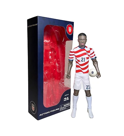 Banbo Toys Sockers 2026 Usmnt Tim Weah 8" Collectible Soccer Action Figure