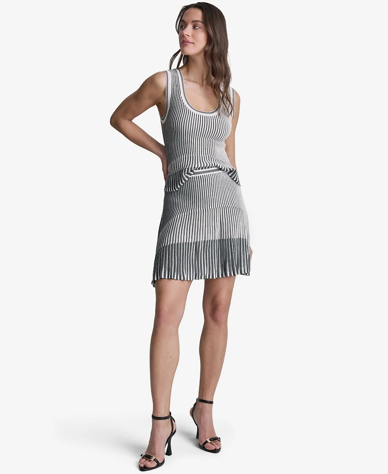 Bcbg Women's Pleated A-Line Mini Skirt